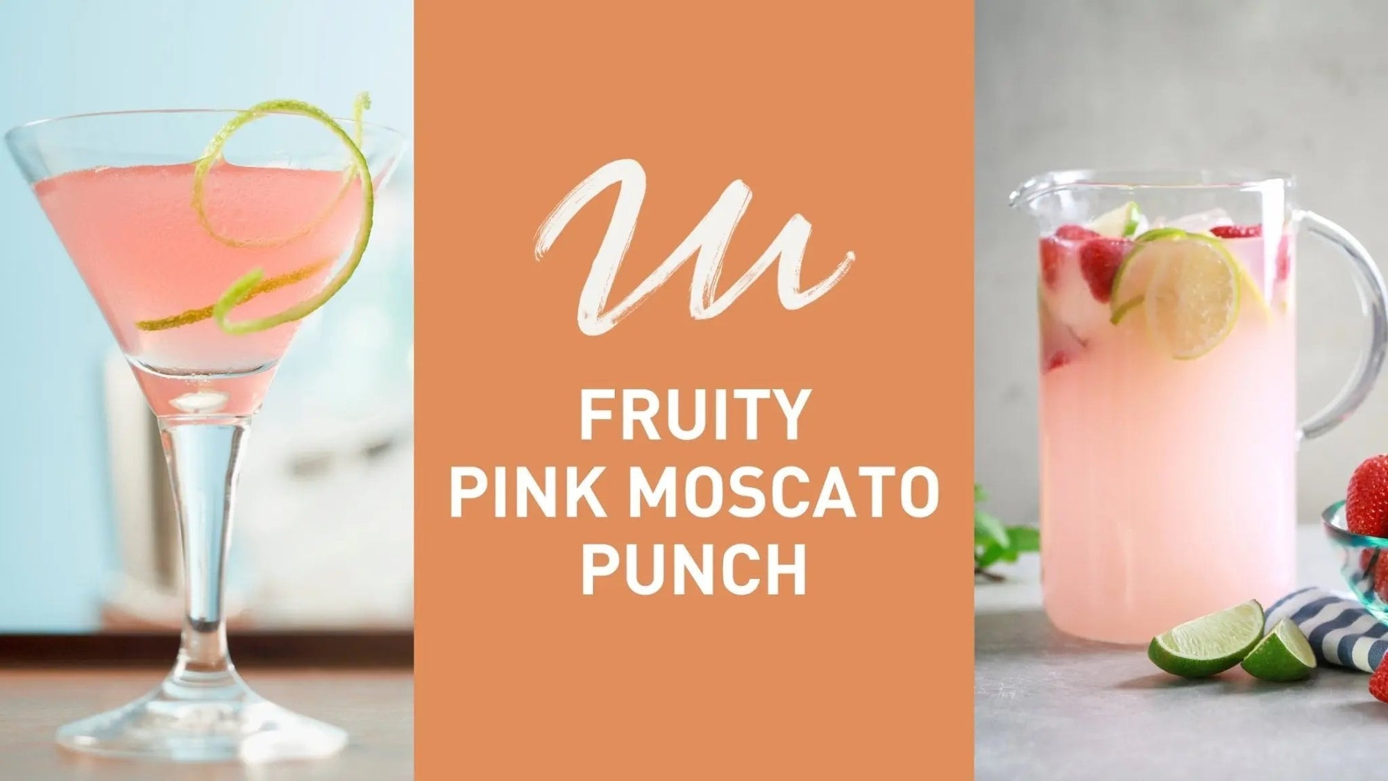 Fruity Pink Moscato Punch - Millon Wines