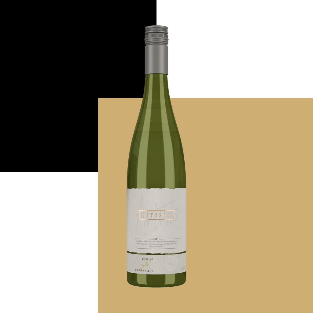 Individual bottle shot of Riesling