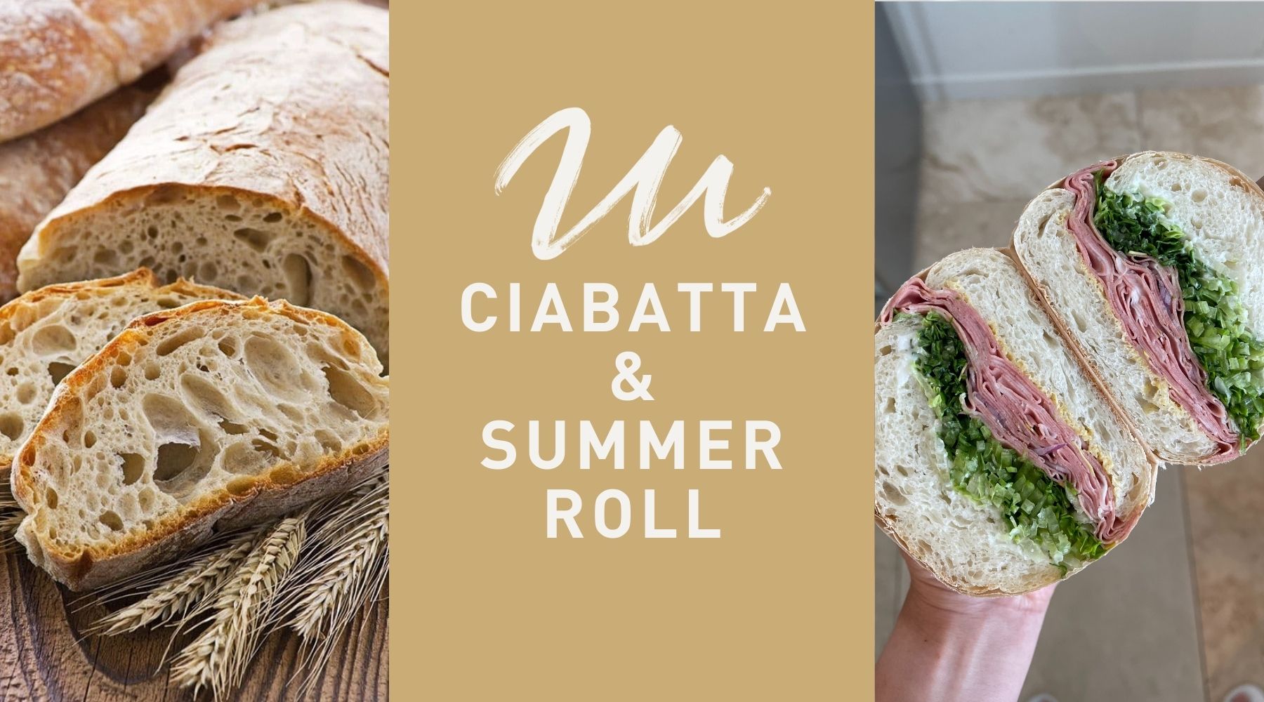 3 Hour Ciabatta and Summer Roll Recipe - Millon Wines